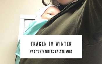 Tragen im Winter